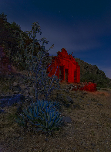 new camp mountain mountains abandoned night mexico ruins organ van patten