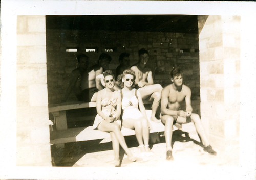 group at the beach
