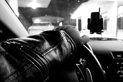 road selfportrait man rebel highway driving hand arm cellphone gasstation driver blackrebelmotorcycleclub leatherjacket project365 inspiredmymusic complicatedsituation driverpointofview