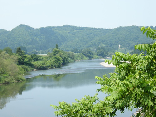 landscape yamagata 山形 最上川 mogamiriver