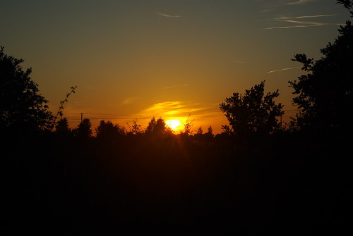 sunset field landscape evening walk poland dslr k10d pentaxk10d magdaofaustin