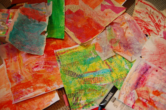 New papers in June painted by iHanna of www.ihanna.nu