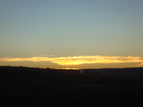 sunset arizona sky skyline desert az roadtrip landmark crater meteor fourcorners meteorcrater meteorcraternationalmonument