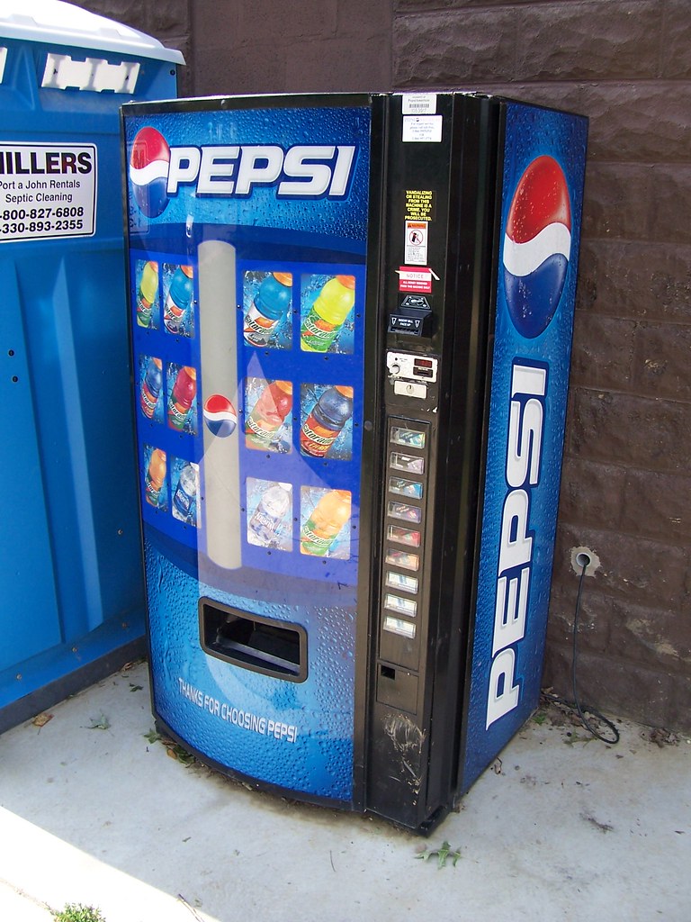 Pepsi Vending Machine Commercial