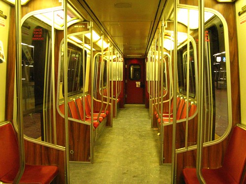empty RT train