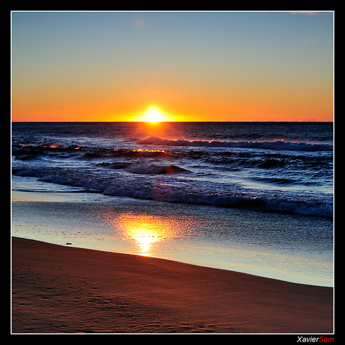 sunrise mar nikon paisaje murcia amanecer reflejo reflexions d300 18200vr platinumheartaward xaviersam youscore