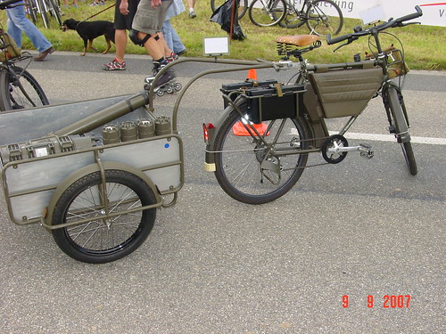 bike bicycle army swiss cargo mortar trailer condor cargobike workbike m93