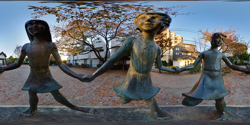 panorama sculpture japan geotagged tokyo 360 panoramic handheld hdr 360x180 hdri ptgui equirectangular nikond80 hapala enfuse artthings heiwa4126 geo:lat=357898425 geo:lon=1396389444