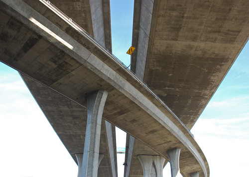 california bridge highway overpass onramp freeway interstate offramp
