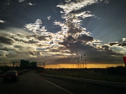 cameraphone road sunset sky clouds nexusone