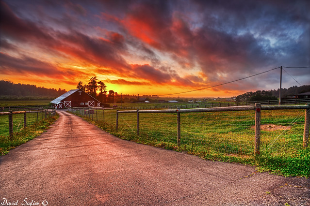 Barn Sunset | Flickr - Photo Sharing!