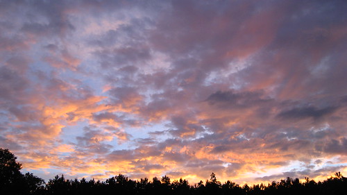 trees sunset sky june clouds canon evening flickr skies alabama powershot pines a550