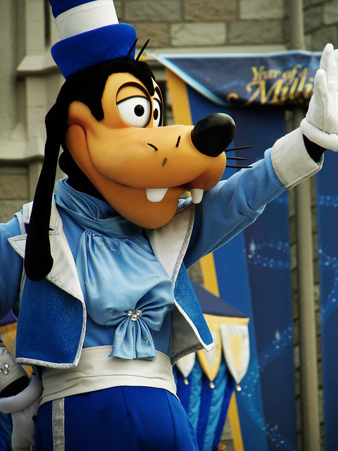 Goofy  at Disney World