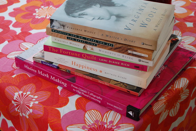 August pile of New Books