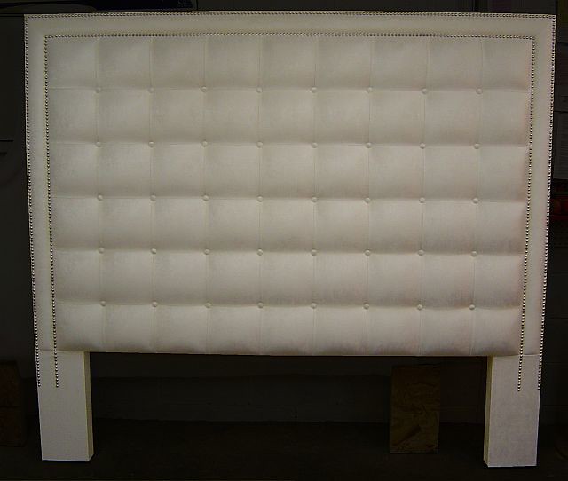 Fabric Upholstered Headboard - Photo ID# DSC07183f