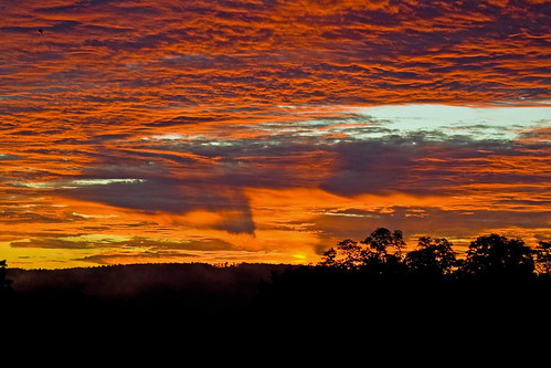 morning blue red sky orange newyork color yellow clouds sunrise hudsonvalley spiritofphotography