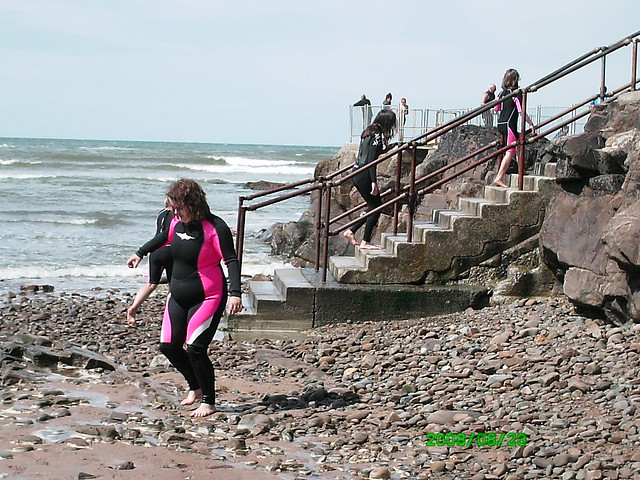 March Of The Pink Wetsuits