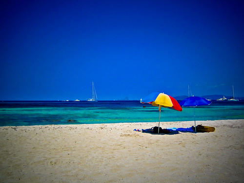 blue beach azul mediterraneo playa plage formentera baleares urdiña hondartza illetes elparaisoalavueltadelaesquina