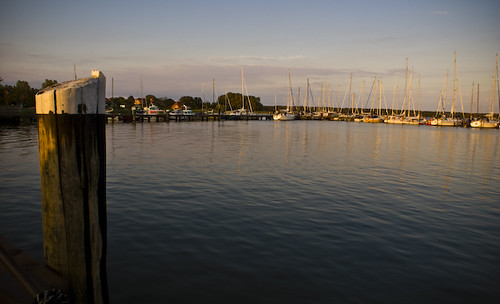 sunset water boats deutschland boot boat wasser sonnenuntergang rügen hafen tyskland vatten habour breege solnergång