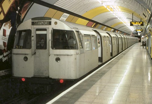 1972 MkII Tube Stock at Charing Cross