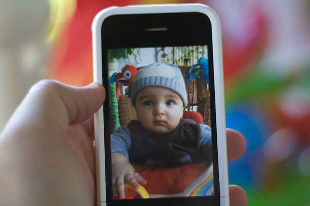 iphone baby portrait
