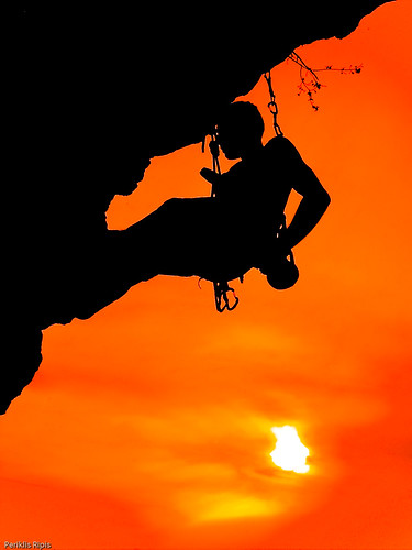 sunset sky orange man silhouette rock clouds greek photography extreme greece climbing climber periklis betterthangood goldstaraward ripis ρίπησ περικλησ περικλήσ periklisphotography periklisphotographycom ριπησ