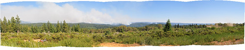 panorama bluecanyon wildfire americanriver d300