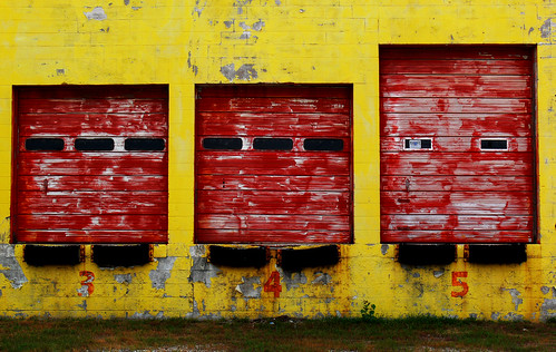 red 3 oklahoma yellow doors 5 4 tulsa loadingdocks