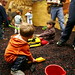sequoia and other kids in the dig pit    MG 1735