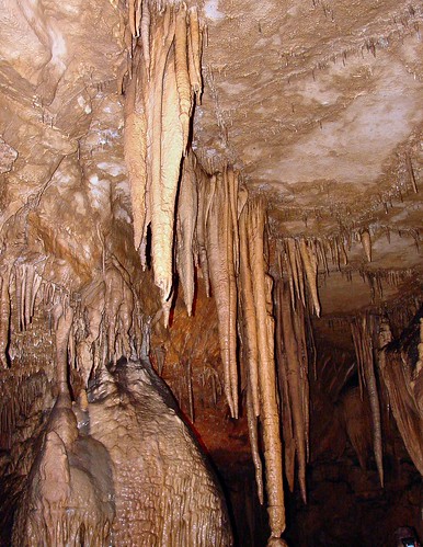 underground sandstone indiana limestone cave marengo stalactites stalagmites formations crawfordcounty marengocave