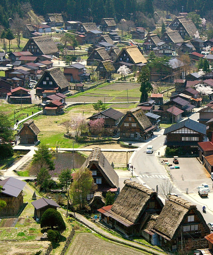 Деревня Сиракава-го Япония без смс