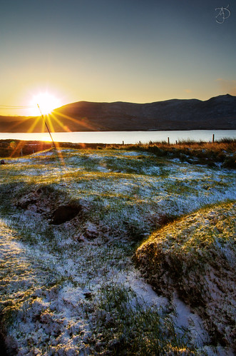 lake snow mountains sunrise d50 scotland nikon britain nikond50 loch isleoflewis hebrides andrewsphotos