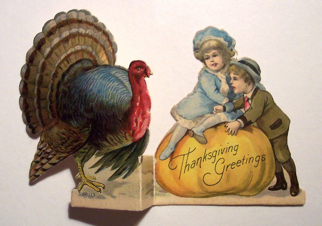 Vintage Thanksgiving Card
