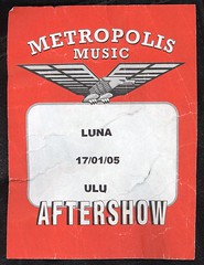 Luna backstage pass