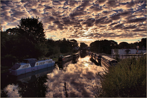 sky sunrise dawn canal day break cheshire pentax super hdr bridgewater lymm k100d karmapotd theperfectphotographer damniwishidtakenthat