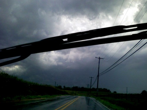 cameraphone sky storm wires thunderstorm takenwhiledriving neougly pa113