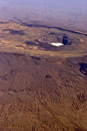 africa airplane landscape volcano chad windowseat emikoussi