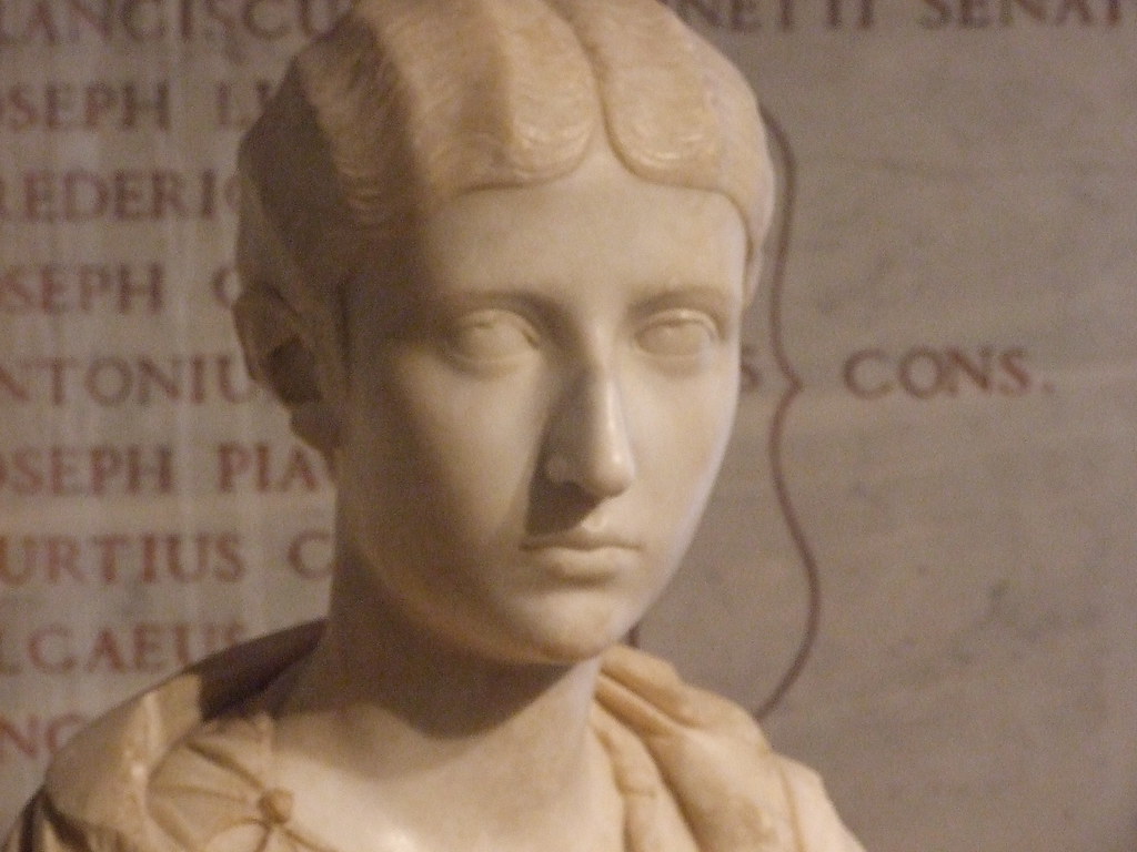 Head of a Roman girl