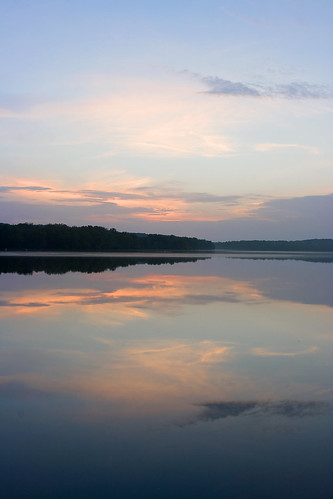 longexposure water clouds sunrise reflections lakes lakefayetteville