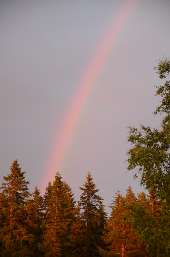 sunset suomi finland rainbow nikon kokkola ruotsalo d7000 sirwili 24062011 juhannusilta