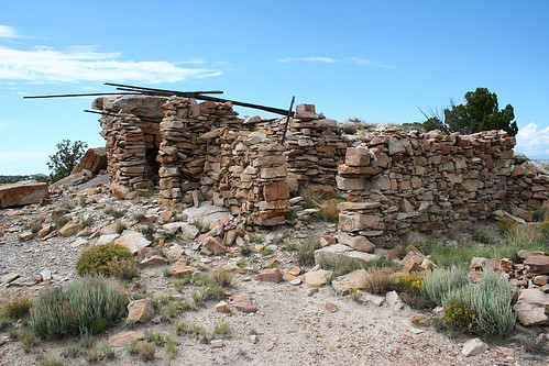 house newmexico stone sandstone ruins desert mining nm hilltop cerrillos rogersville roedel