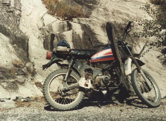 This WAS a Honda C70