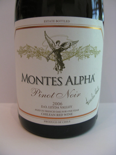 2006年份 Montes Pinot Noir Alpha