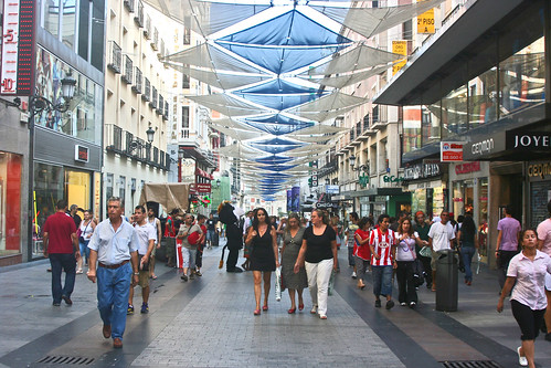 Calle Preciados de Madrid