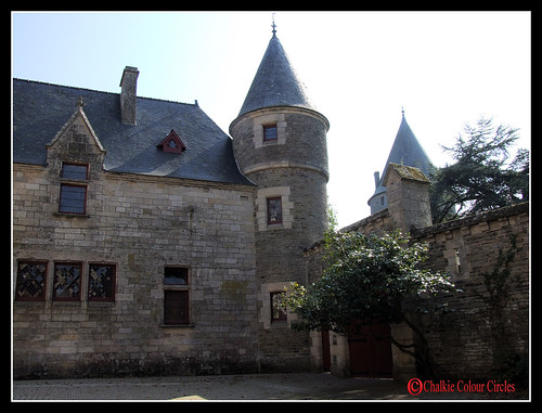 france building castle brittany fuji bretagne josselin digitalcameraclub pspro ©chalkie2008