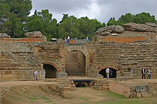 españa bc 8 romano badajoz provincia 2008 emerita conjunto anfiteatro mérida extremadura arqueológico avgvsta