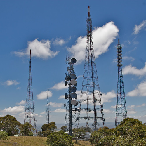 orange tower day time outdoor australia nsw newsouthwales aus antenna mountcanobolas centralwest imagetype telecommuncation photospecs