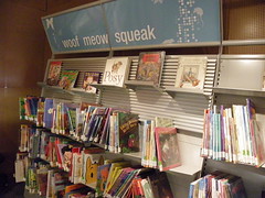 woof, meow, squeek - subject headings in children's area - Arabian Library