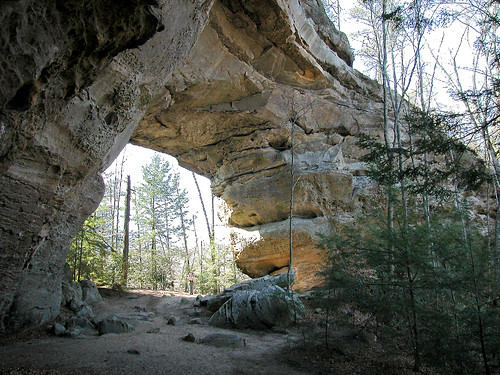 creek river big sandstone arch tennessee kentucky south twin fork national backpacking area recreation charit