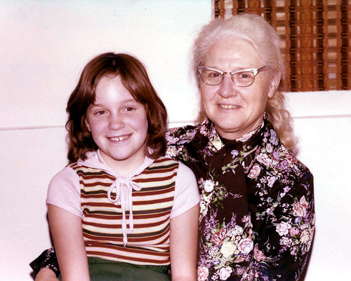 Judi & Mom at our house, November 1977.